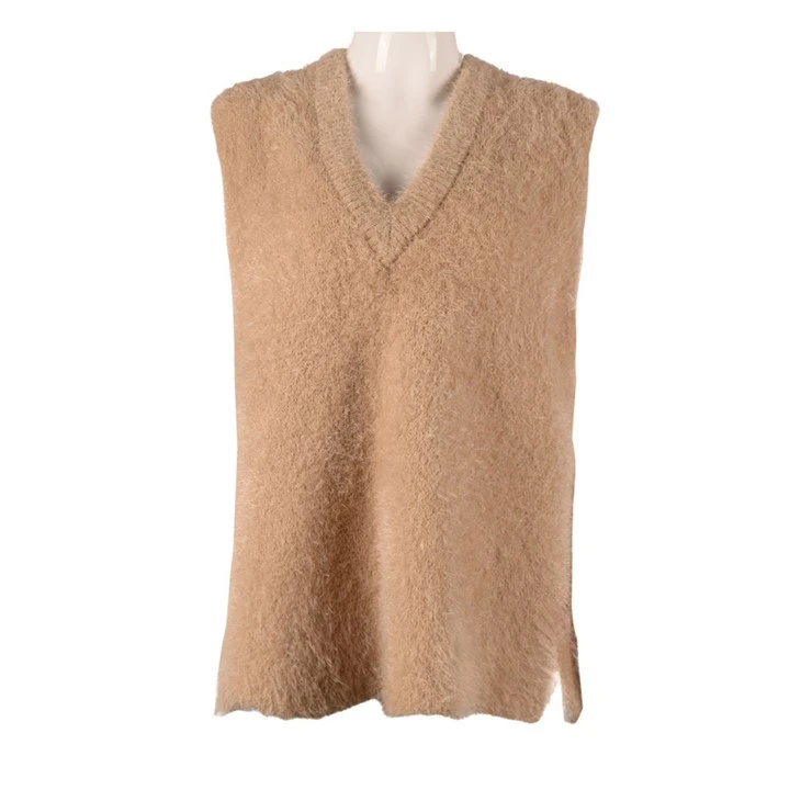 Casual Sleeveless Sweaters For Women